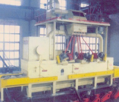 青島黃河機械鏈板連續拋丸清理機 Q625 高效清理設備的卓越選擇